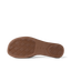 Willow Quinn Studs showing brown sole bottom facing upward, highlighting durable, water-friendly surf-inspired design.