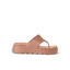 Cali Laguna platform sandal facing right with anatomical arch support and a cushioned sole