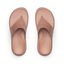 Cali Laguna brown platform sandals facing upward with cushioned footbeds and anatomical arch support