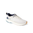 Reef Zuma light gray sneaker facing right with a breathable knit upper and cushioned sole