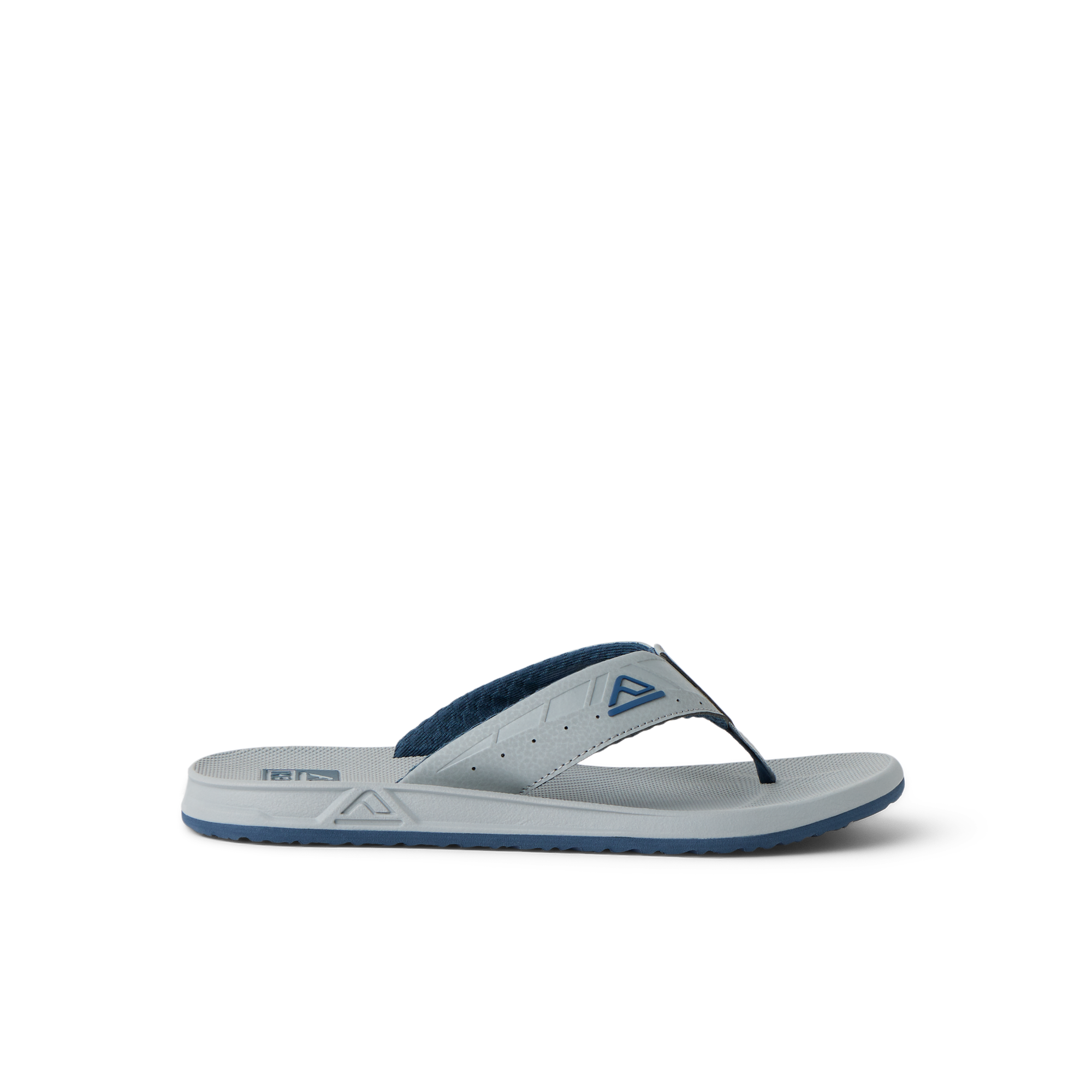 Side view of Phantoms flip flop showing water-friendly, cushioned sole and durable strap for beach comfort and support.