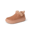 Right-facing REEF slip-on shoe with plush fur lining, cushioned sole, and durable water-friendly materials.