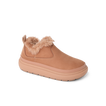 Weekend Olivia shoe facing right, showing water-resistant nubuck and plush faux fur lining for comfort.