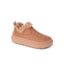 Weekend Olivia shoe facing right, showing water-resistant nubuck and plush faux fur lining for comfort.