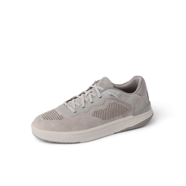 Del Mar Leather sneaker facing left showing its lateral side and perforated upper for breathable comfort