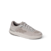 Del Mar Leather sneaker facing right with premium suede leather upper and cushioned footbed for everyday comfort