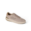 REEF Del Mar Leather sneaker facing right with suede leather upper and cushioned sole for everyday comfort