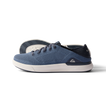 Neptune HT men's navy sneaker facing left showing side and sole, featuring extra cushion and REEF comfort technology.