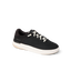 Reef Del Mar sneaker facing right, lightweight black mesh with anatomical arch support, soft cushioning, Vacation-Ready shoes.