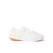 Side view of white Reef Del Mar sneaker with soft-rebound cushioning and anatomical arch support for all-day comfort