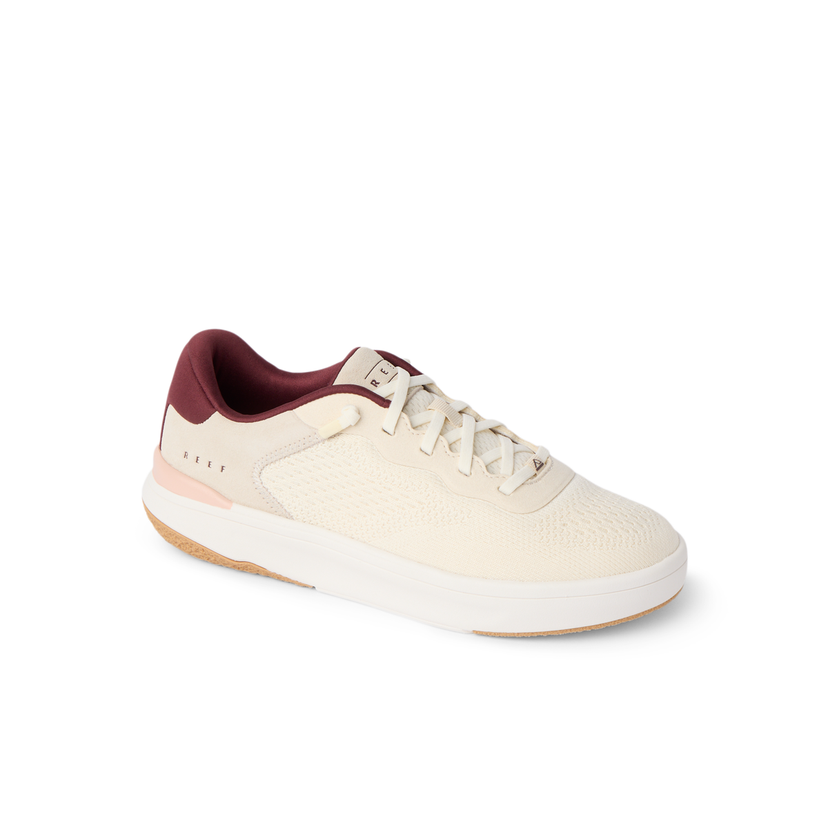 Reef Del Mar sneaker facing right with cushioned comfort and anatomical arch support