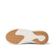 Reef Del Mar shoe outsole close up facing left with textured traction and cushioned support