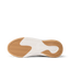 Reef Del Mar shoe outsole close up facing left with textured traction and cushioned support