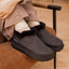 Weekend Olivia black water-resistant boots facing left, cozy faux fur lining, casual comfort for everyday wear by REEF.