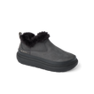 Weekend Olivia women's black water-resistant boot facing left with plush faux fur lining and cushioned sole