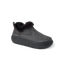 Weekend Olivia women's black water-resistant boot facing left with plush faux fur lining and cushioned sole