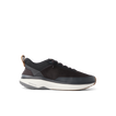 Reef Zuma black knit sneaker facing right with cushioned sole and flexible heel for everyday comfort