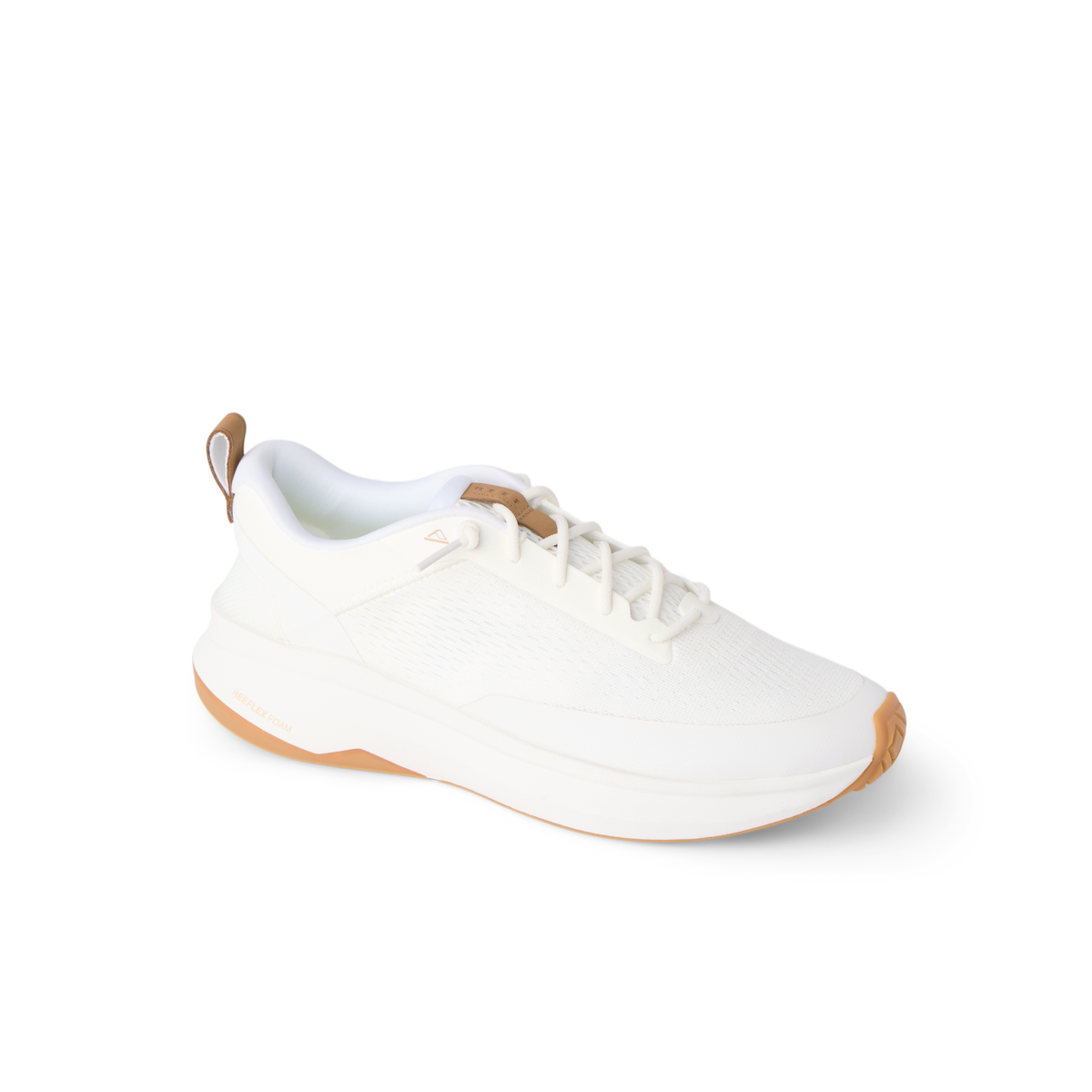 Reef Zuma white sneaker facing right with cushioned comfort and a flexible heel