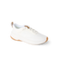 Reef Zuma white sneaker facing right with cushioned comfort and a flexible heel