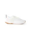 Reef Zuma white sneaker facing right with cushioned comfort for everyday beach inspired style