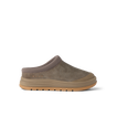 Campfire Lodge clog facing right, showing its side profile with a suede upper and cushioned sole