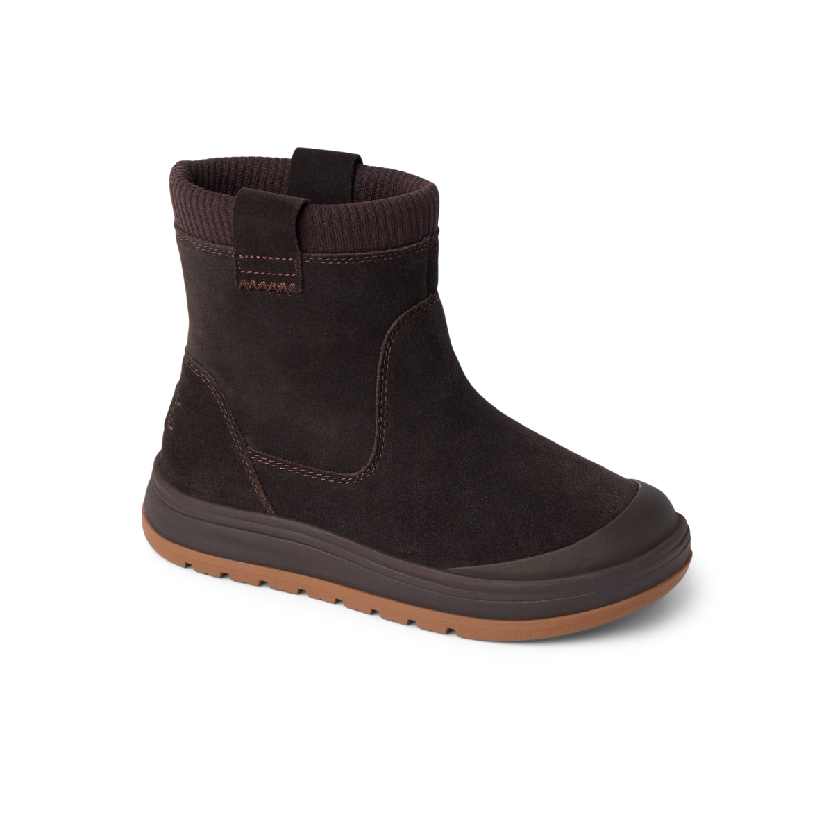 REEF Campfire Ember brown boot facing right with cushioned sole and arch support