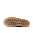 Campfire Ember close up outsole facing left with rugged tread and anatomical arch support viewed from below
