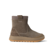 Campfire Ember brown womens boot facing right with cushioned sole and arch support