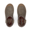 Close-up top view of Campfire Ember footwear, toes facing upward, showing uppers, footbeds, and adjustable straps