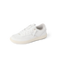 REEF Kickback white sneaker facing left with lightweight comfort and durable everyday style