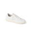 REEF Kickback white sneaker facing right with a layered design for everyday comfort