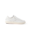 REEF Kickback white sneaker facing right with cushioned sole and anatomical arch support