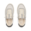 REEF Kickback sneakers viewed from above with toes facing upward and cushioned comfort for everyday wear