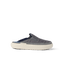 Rambler Kicker mule facing left with cushioned memory foam footbed and lightweight EVA outsole in charcoal grey for everyday comfort