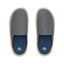 Rambler Kicker slippers top view showing charcoal cushioned upper and memory foam footbed designed for easy on-and-off comfort