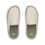 Rambler Kicker slippers top view in soft oatmeal with cushioned memory foam footbed and lightweight EVA sole for all-day comfort