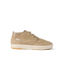 Del Mar Desert right facing leather and suede shoe with cushioned sole and easy entry heel