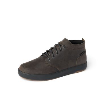 Laguna Spiniker brown mid-boot facing right, waterproof leather with REEF comfort cushioning for beach lifestyle durability