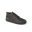 Laguna Spiniker brown waterproof leather mid-boot facing right with lace-up front and soft cushioning, durable and beach-inspired.