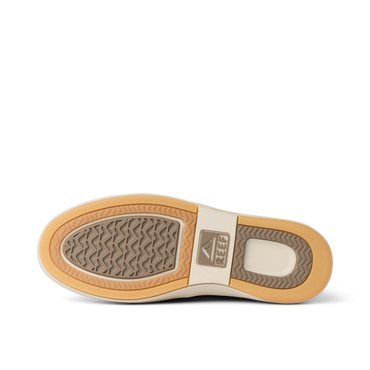 Laguna Spiniker outsole facing up with durable, water-friendly sole featuring REEF comfort and arch support design
