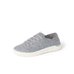 Reef Neptune gray knit shoe facing left with cushioned sole and breathable comfort fit