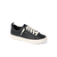 Lay Day Lite black sneaker facing right, shown from the side with a cushioned sole for everyday comfort