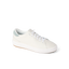 Del Mar Commuter white sneaker facing right with cushioned comfort and arch support