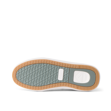 Del Mar Commuter shoe outsole facing left, showing textured tread and cushioned footbed