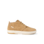 Del Mar Desert tan leather and suede shoe facing right with a cushioned sole for everyday comfort
