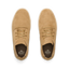 Del Mar Desert tan leather and suede lace up shoes facing upward with cushioned comfort and arch support