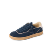 REEF Kickback navy sneaker facing left with a cushioned sole for everyday comfort
