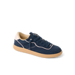 REEF Kickback navy sneaker facing right with anatomical arch support and everyday comfort