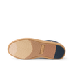 REEF Kickback sneaker outsole close up facing left with wave tread and cushioned support