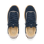 REEF Kickback sneakers viewed from above with toes facing upward and cushioned footbeds visible